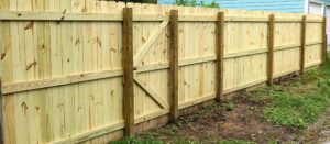 Fence Staking Survey, Construction Staking