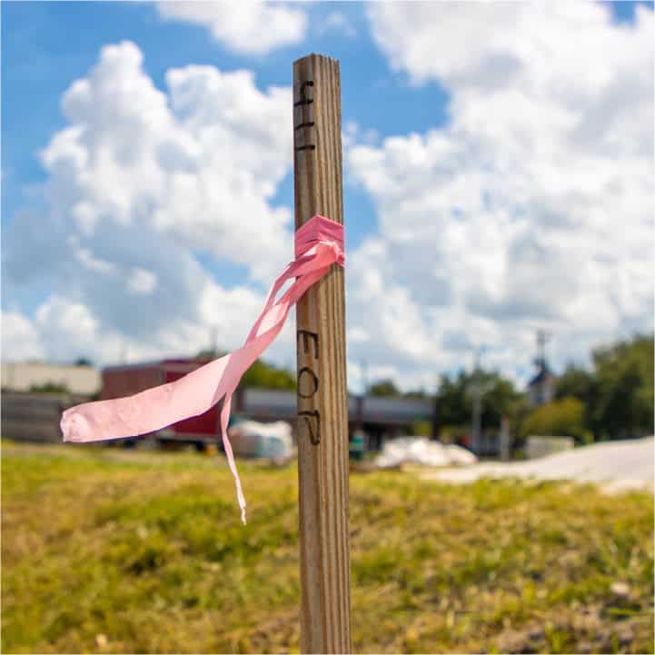 LAND SURVEY STAKE