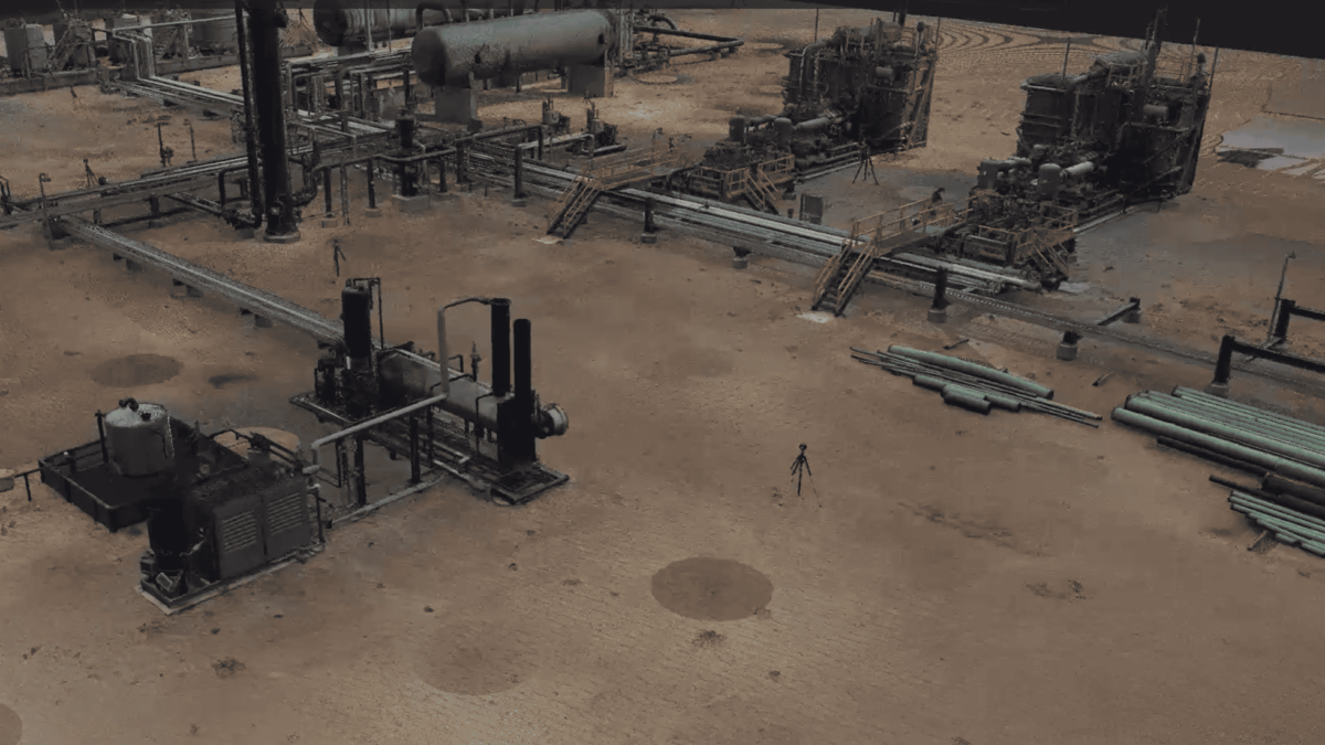 3D SCAN, INDUSTRIAL FACILITY, OIL AND GAS FACILITY, REALITY CAPTURE